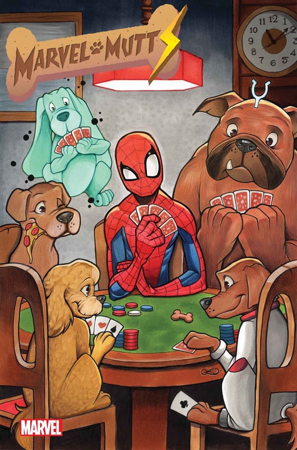 Cover image for MARVEL MUTTS #1 CHRISSIE ZULLO VARIANT