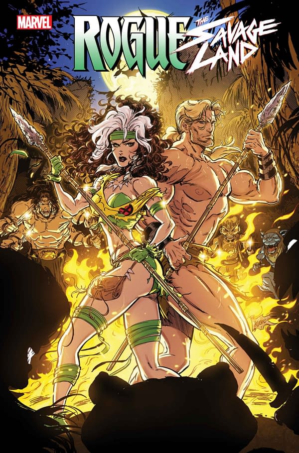 Cover image for ROGUE: THE SAVAGE LAND #2 KAARE ANDREWS COVER