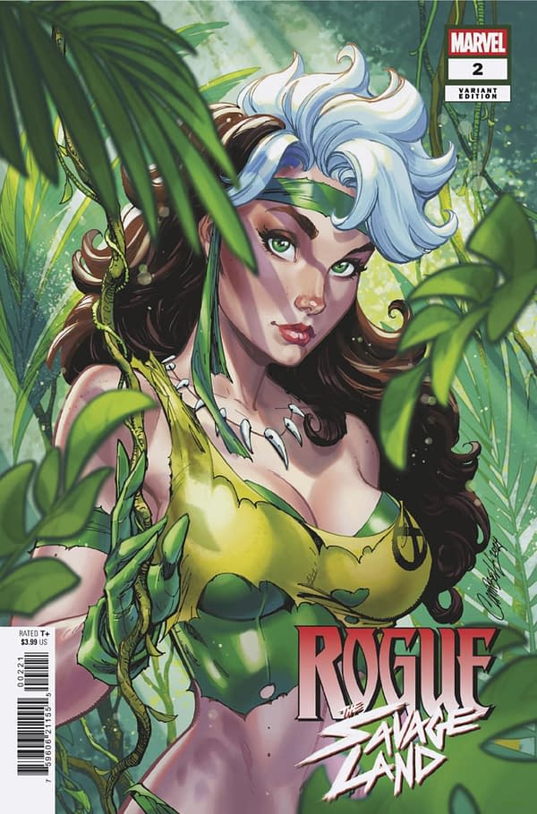 Cover image for ROGUE: THE SAVAGE LAND #2 J. SCOTT CAMPBELL VARIANT