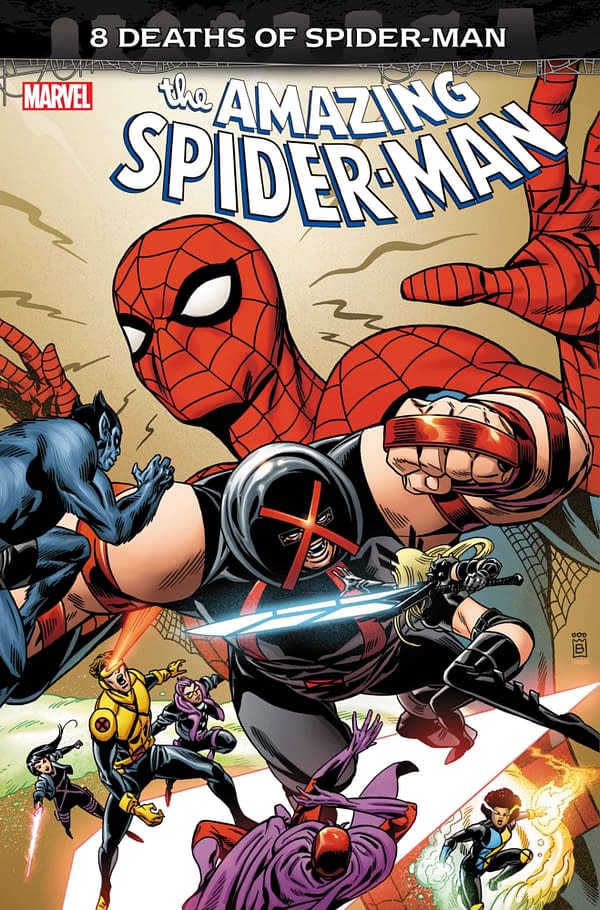 Cover image for AMAZING SPIDER-MAN #68.DEATHS MARK BUCKINGHAM COVER