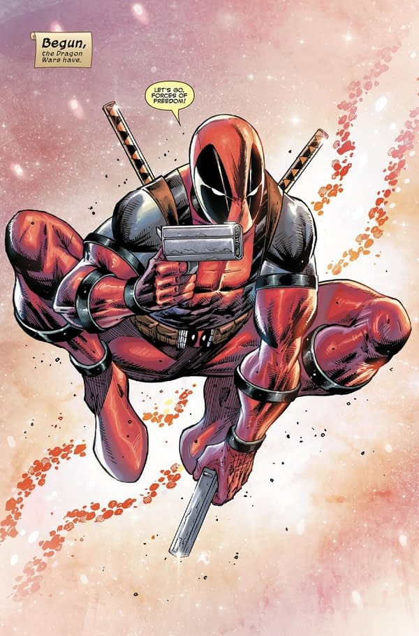 Interior preview page from 75960621003900511 DEADPOOL TEAM-UP #5 ROB LIEFELD COVER, by Rob Liefeld & Rob Liefeld, in stores Wednesday, February 12, 2025 from Marvel