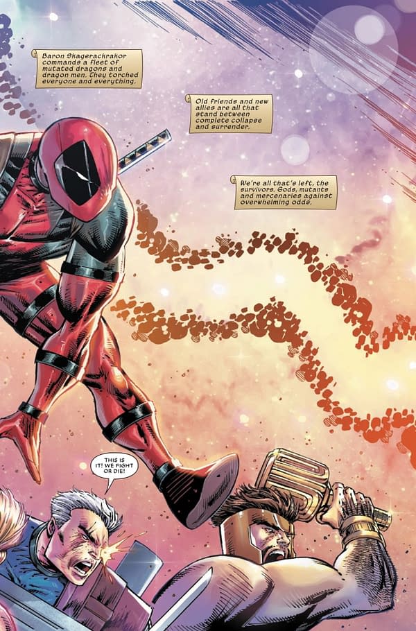 Interior preview page from 75960621003900511 DEADPOOL TEAM-UP #5 ROB LIEFELD COVER, by Rob Liefeld & Rob Liefeld, in stores Wednesday, February 12, 2025 from Marvel