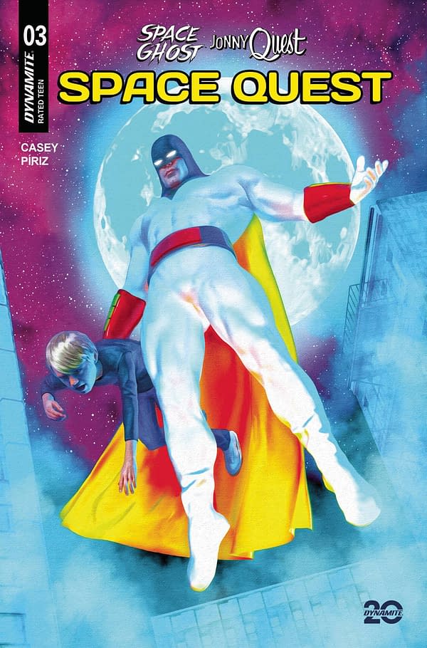 Cover image for SPACE GHOST JONNY QUEST SPACE QUEST #3 CVR A SPEARS