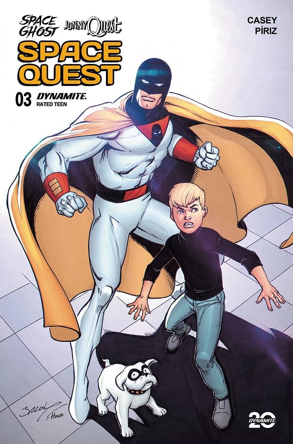 Cover image for SPACE GHOST JONNY QUEST SPACE QUEST #3 CVR H 10 COPY INCV BA