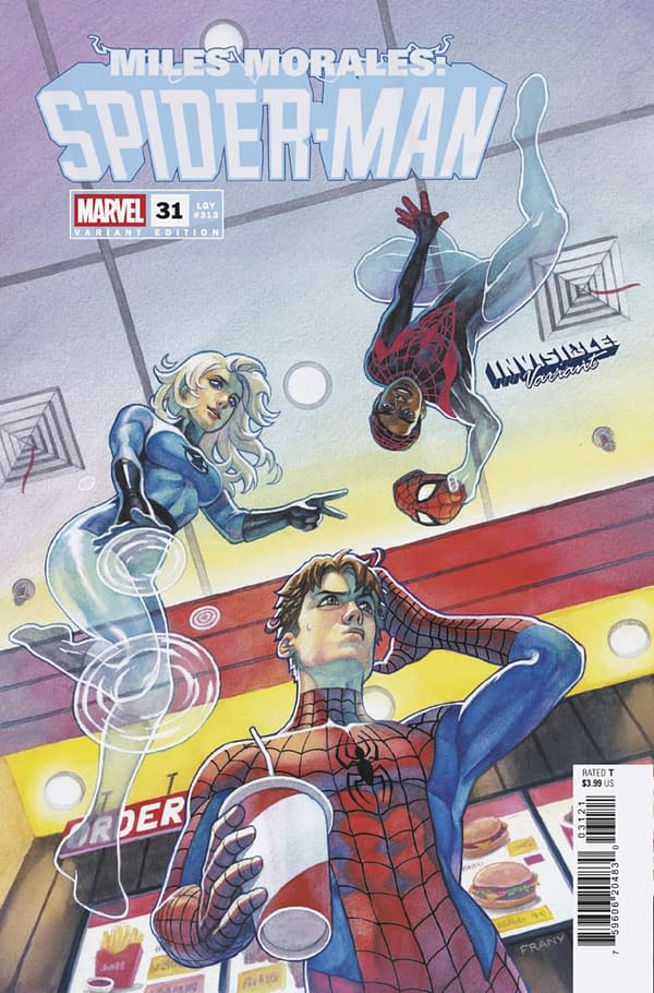 Cover image for MILES MORALES: SPIDER-MAN #31 FRANY INVISIBLE! VARIANT [DVS]