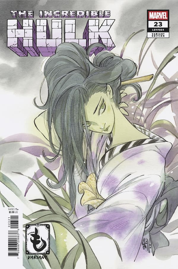 Cover image for INCREDIBLE HULK #23 PEACH MOMOKO KIMONO VARIANT