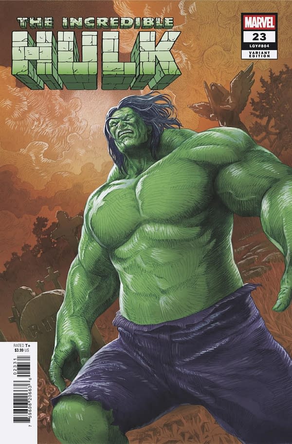 Cover image for INCREDIBLE HULK #23 MITSUHIRO ARITA VARIANT