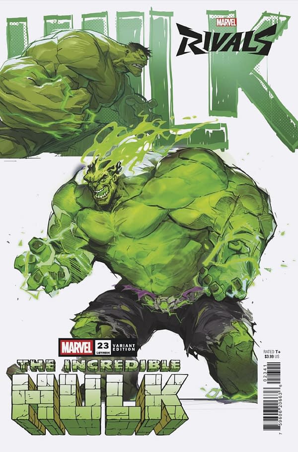 Cover image for INCREDIBLE HULK #23 NETEASE GAMES MARVEL RIVALS VARIANT