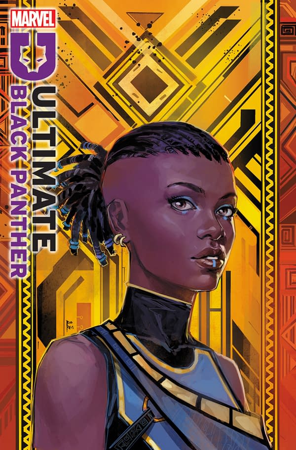 Cover image for ULTIMATE BLACK PANTHER #14 ROD REIS ULTIMATE SPECIAL VARIANT