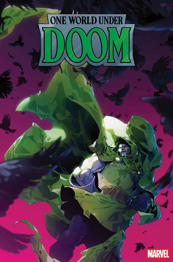 Cover image for ONE WORLD UNDER DOOM #1 ROSE BESCH VARIANT