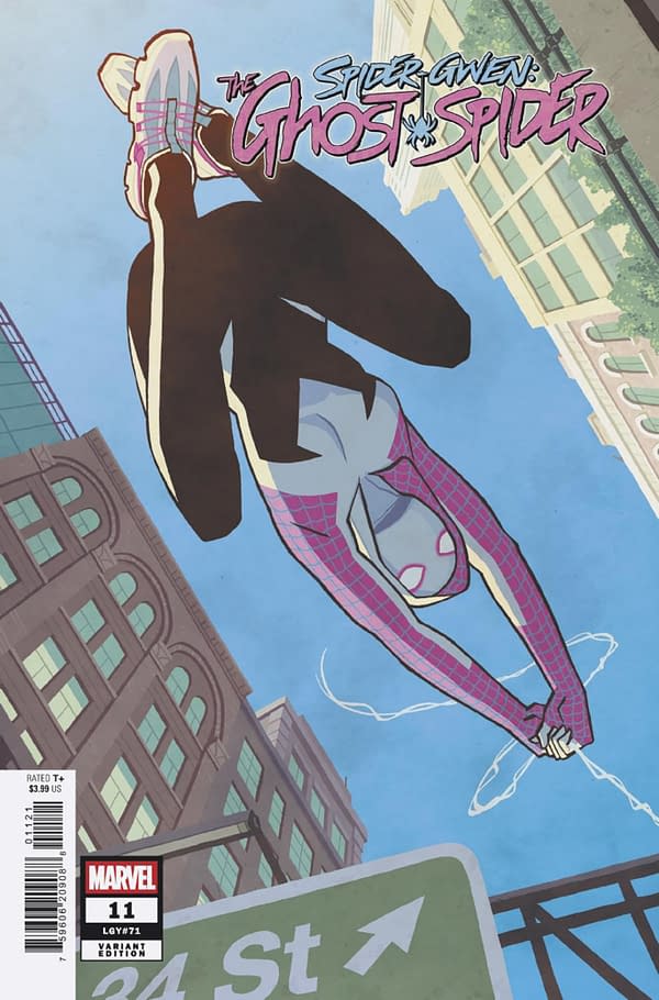 Cover image for SPIDER-GWEN: THE GHOST-SPIDER #11 CLIFF CHIANG VARIANT