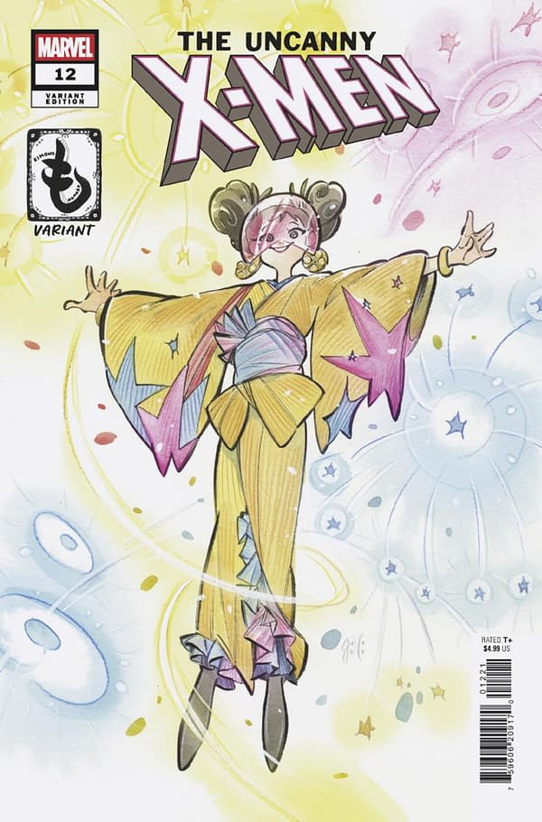 Cover image for UNCANNY X-MEN #12 PEACH MOMOKO KIMONO VARIANT