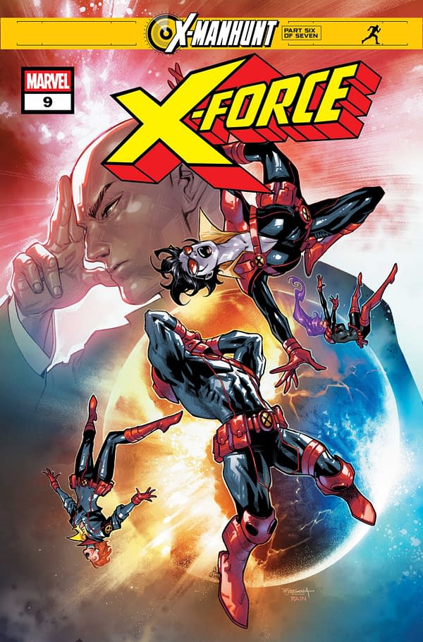 Cover image for X-FORCE #9 STEPHEN SEGOVIA COVER