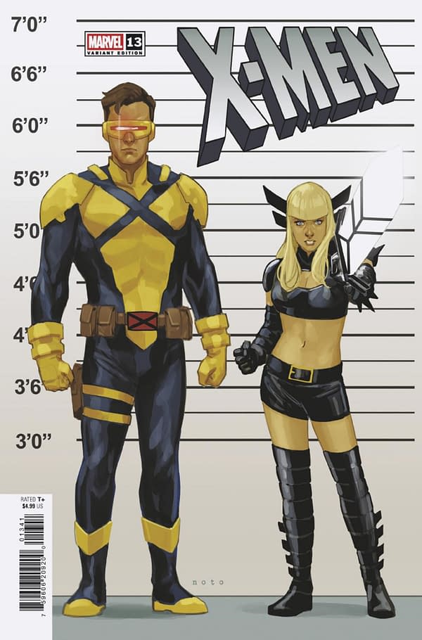 Cover image for X-MEN #13 PHIL NOTO CONNECTING X-MANHUNT VARIANT [XMH]