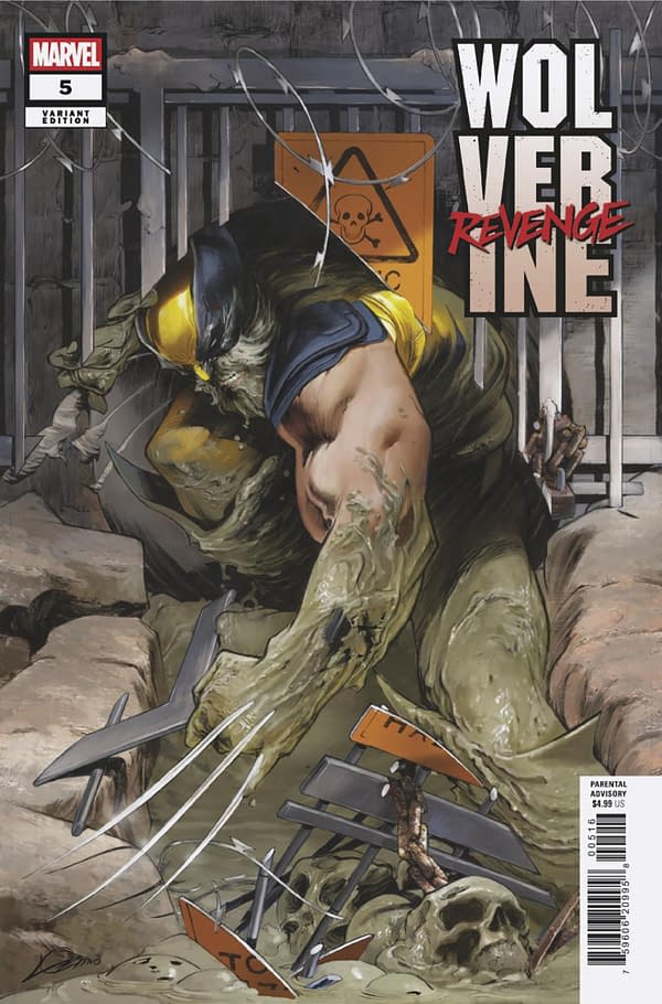 Cover image for WOLVERINE: REVENGE #5 ALEXANDER LOZANO VARIANT