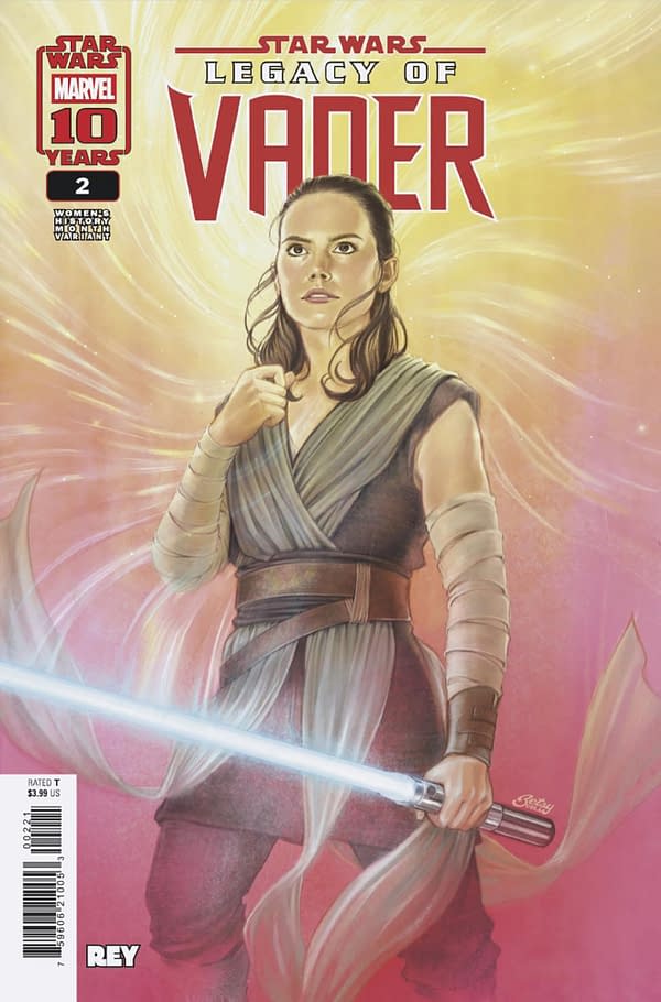 Cover image for STAR WARS: LEGACY OF VADER #2 BETSY COLA WOMEN'S HISTORY MONTH