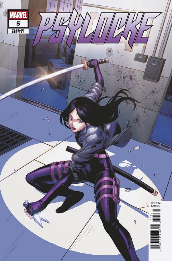 Cover image for PSYLOCKE #5 ANAND RAMCHERON VARIANT