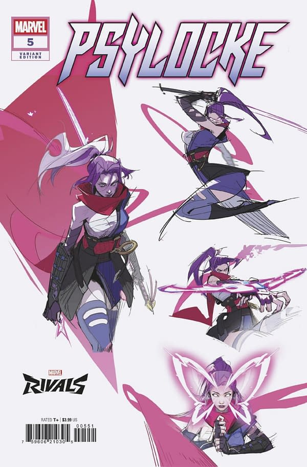 Cover image for PSYLOCKE #5 NETEASE GAMES MARVEL RIVALS VARIANT