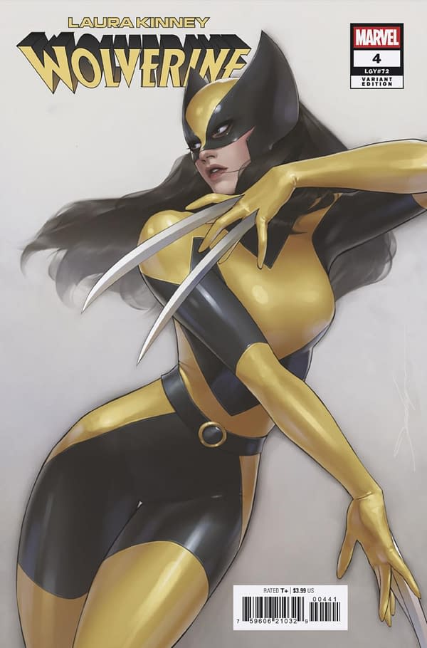 Cover image for LAURA KINNEY: WOLVERINE #4 JEEHYUNG LEE X-23 VARIANT