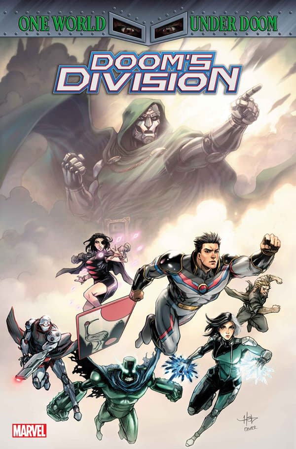 Cover image for DOOM'S DIVISION #1 CREEES LEE COVER