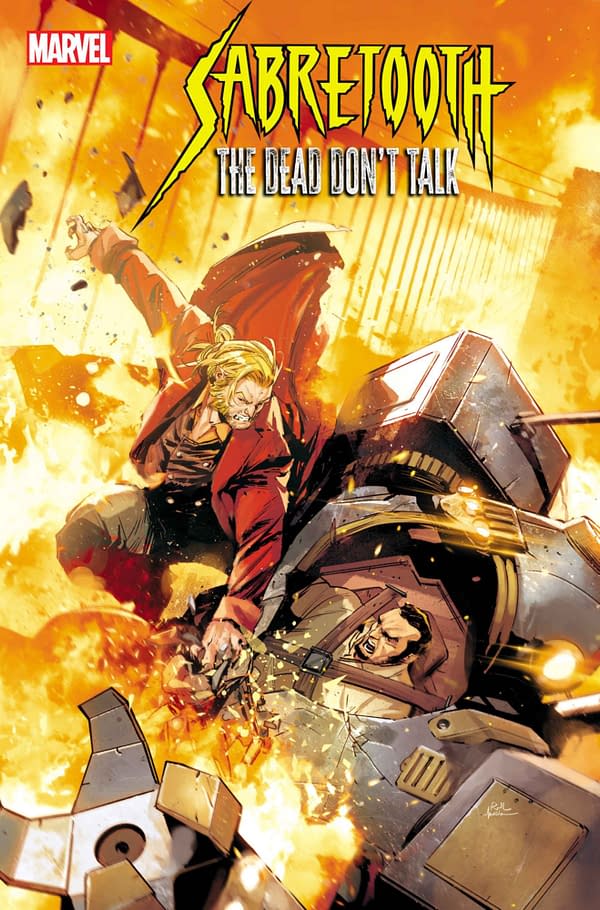 Cover image for SABRETOOTH: THE DEAD DON'T TALK #4 RAFAEL DE LATORRE COVER