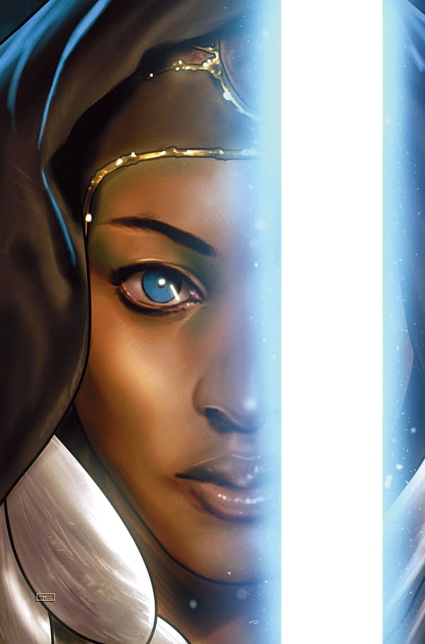 Cover image for STAR WARS: JEDI KNIGHTS #1 TAURIN CLARKE LIGHTSABER VIRGIN VARIANT