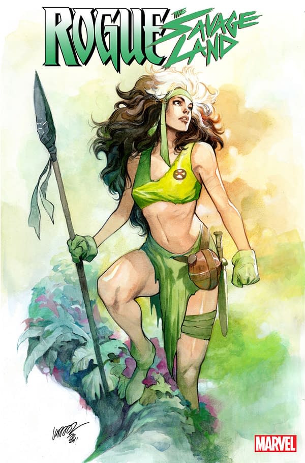 Cover image for ROGUE: THE SAVAGE LAND #3 PEPE LARRAZ VARIANT