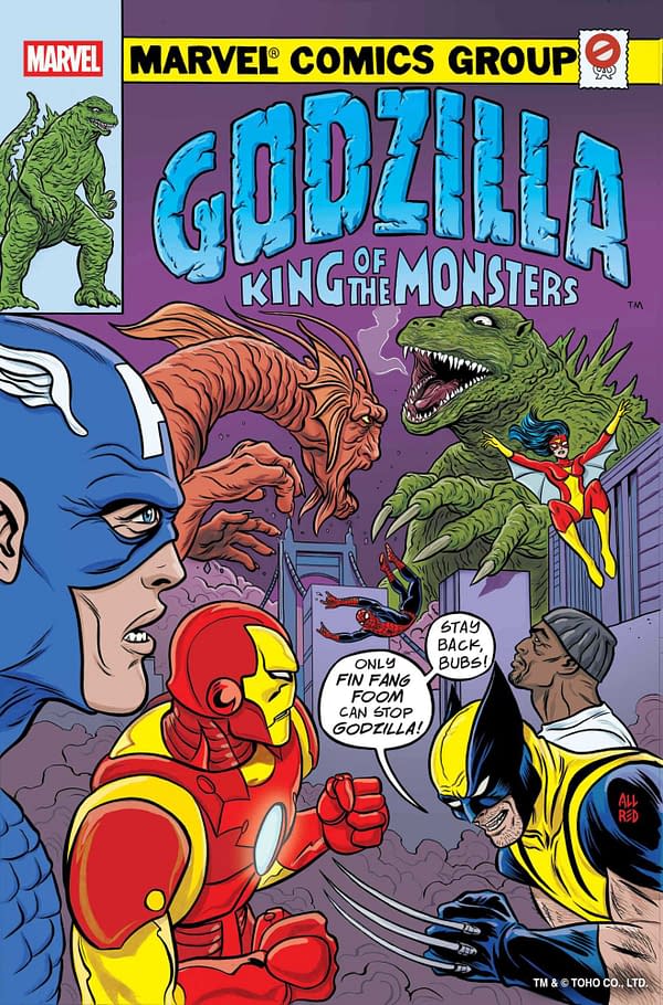 GODZILLA VS. AVENGERS #1