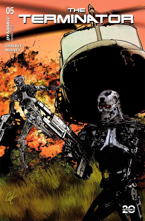 Cover image for TERMINATOR #5 CVR C STAGGS