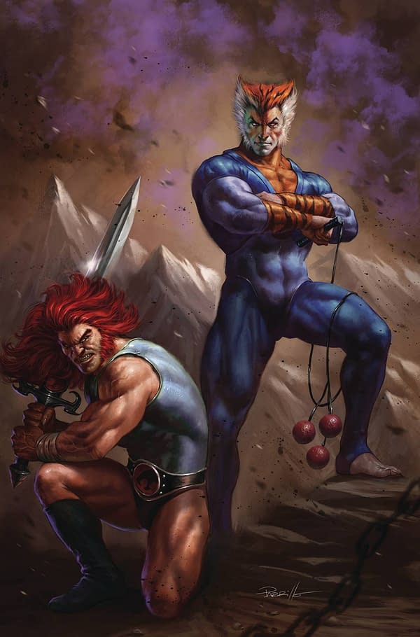 Cover image for THUNDERCATS #13 CVR H PARRILLO FOIL VIRGIN