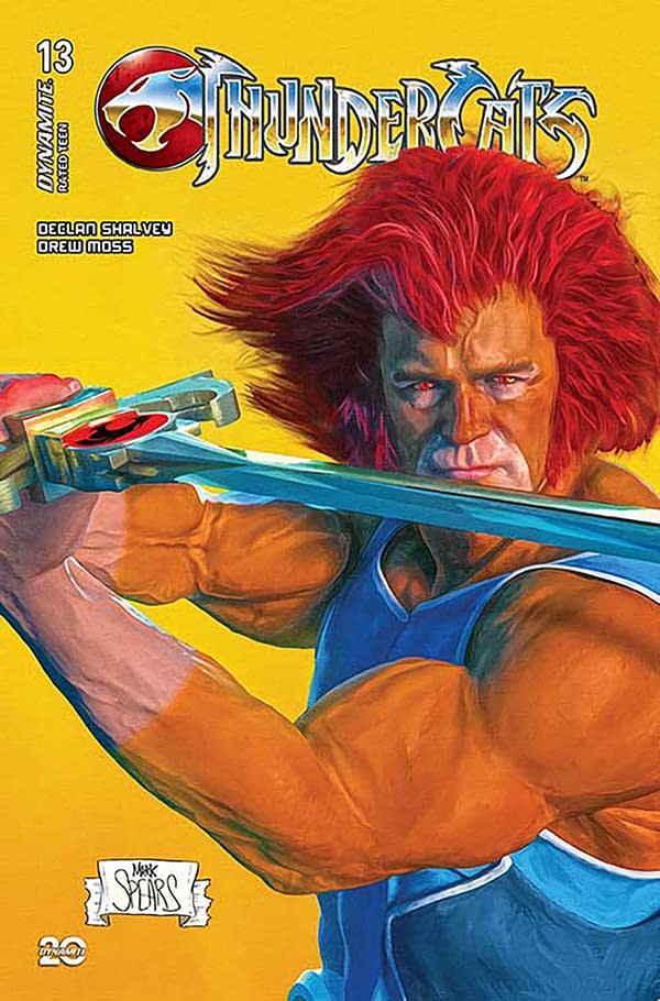 Cover image for THUNDERCATS #13 CVR V FOC SPEARS ORIGINAL