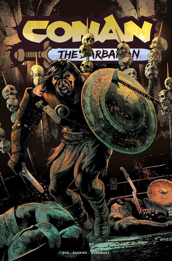 Cover image for CONAN BARBARIAN #22 CVR C GIANGIORDANO (MR)