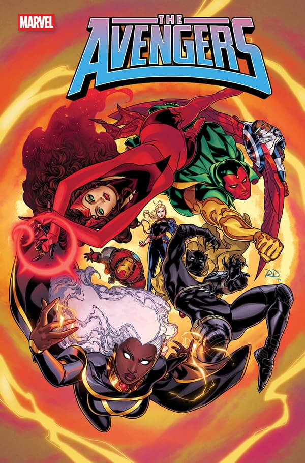 Cover image for AVENGERS #25 RUSSELL DAUTERMAN VARIANT [DOOM]