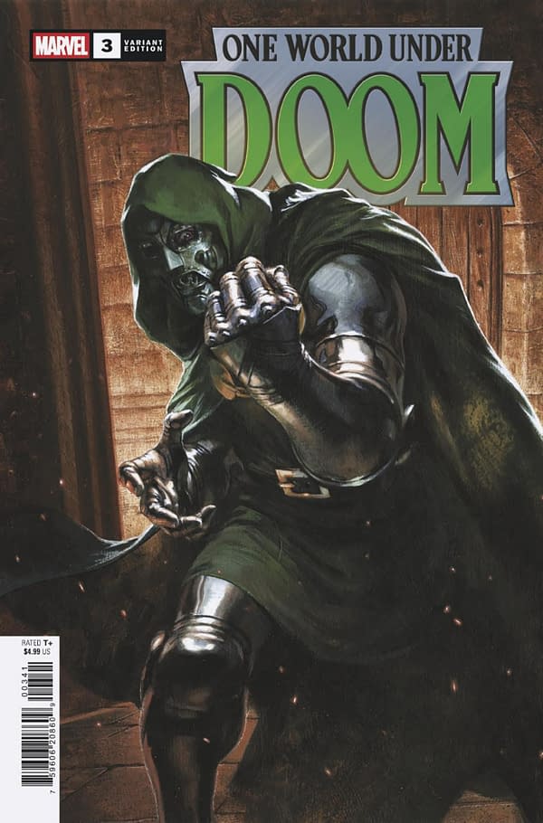 Cover image for ONE WORLD UNDER DOOM #3 GABRIELE DELL'OTTO VARIANT