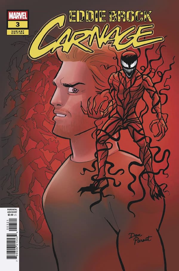 Cover image for EDDIE BROCK: CARNAGE #3 DAN PARENT VARIANT