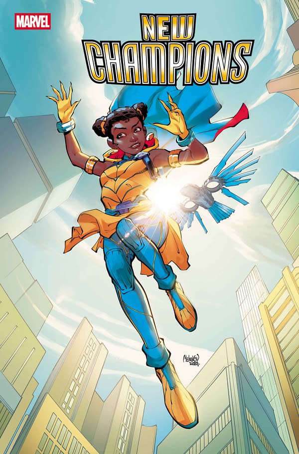 Cover image for NEW CHAMPIONS #4 GLEB MELNIKOV COVER