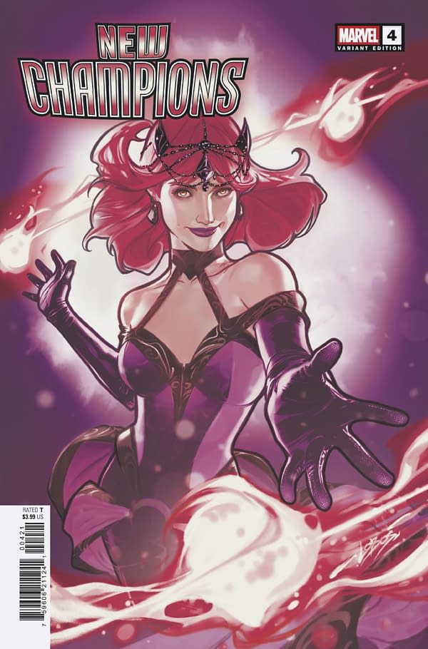 Cover image for NEW CHAMPIONS #4 PABLO VILLALOBOS VARIANT
