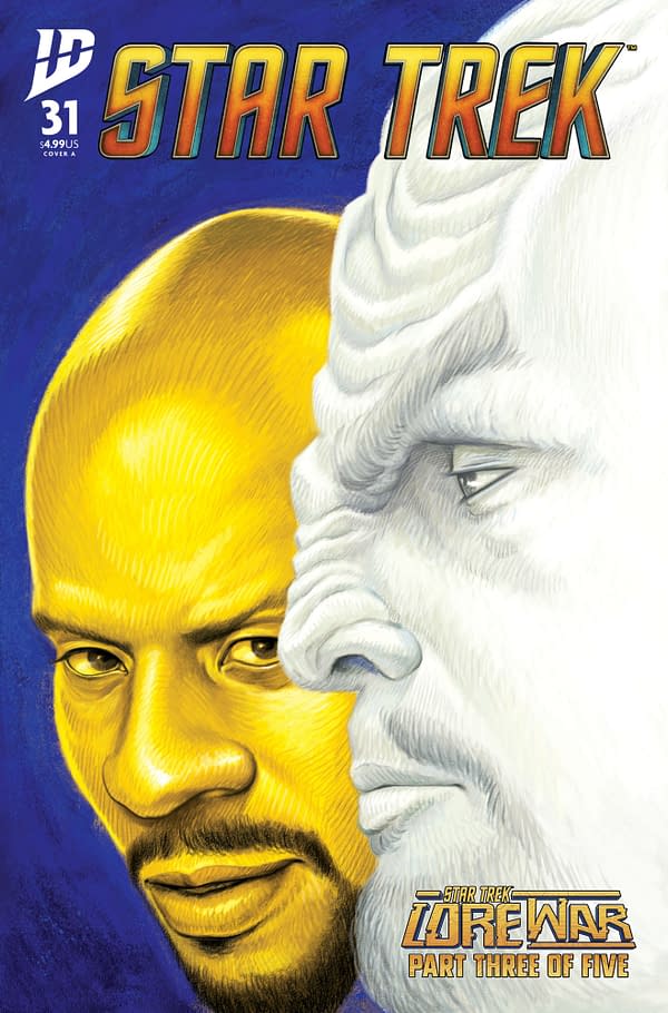 Cover image for STAR TREK #31 MALACHI WARD COVER