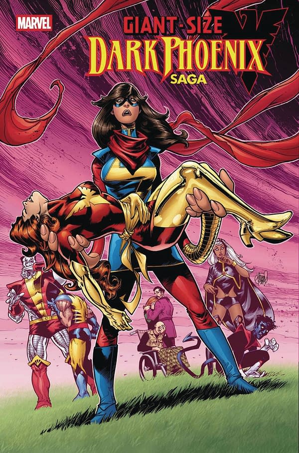 Cover image for DF GIANT-SIZE DARK PHOENIX SAGA #1 KELLY & LANZING SGN