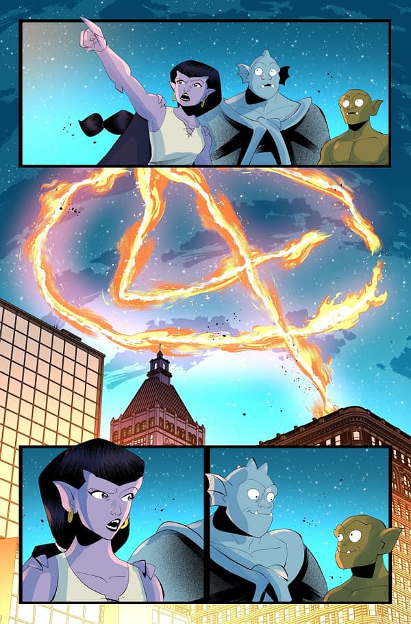 Fantastic Four/Gargoyles Crossover from Marvel, Disney & Dynamite