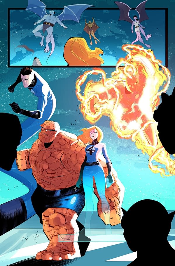 Fantastic Four/Gargoyles Crossover from Marvel, Disney & Dynamite