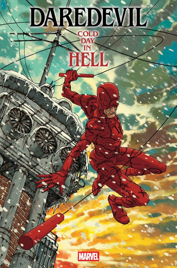 Cover image for DAREDEVIL: COLD DAY IN HELL #2 STEVE MCNIVEN COVER