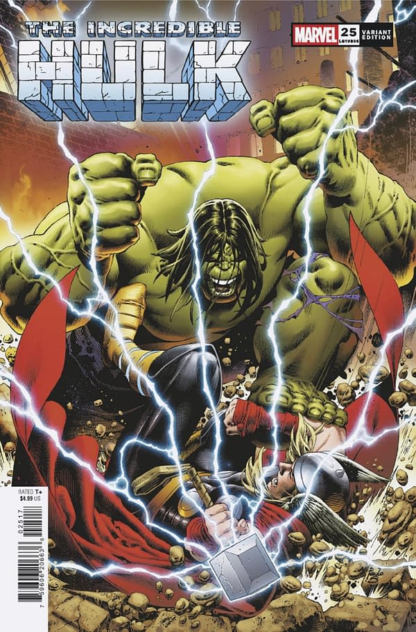 Cover image for INCREDIBLE HULK #25 PAULO SIQUEIRA VARIANT