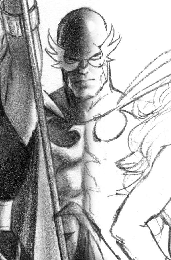 Cover image for ONE WORLD UNDER DOOM #4 ALEX ROSS TIMELESS VIRGIN SKETCH VARIANT