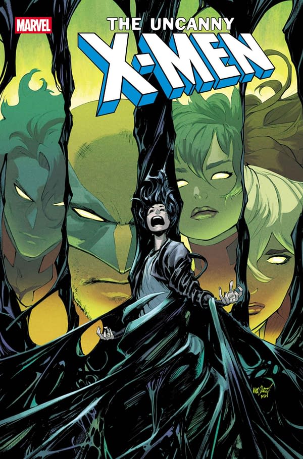 Cover image for UNCANNY X-MEN #15 DAVID MARQUEZ COVER