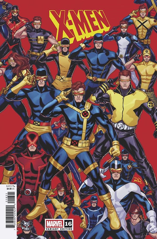 Cover image for X-MEN #16 RUSSELL DAUTERMAN VARIANT