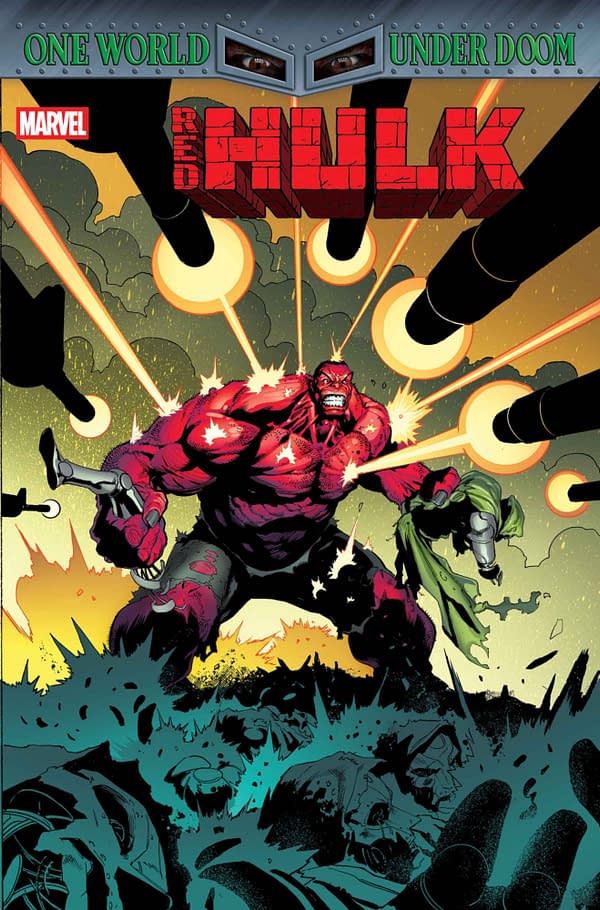 Cover image for RED HULK #5 GEOFF SHAW COVER