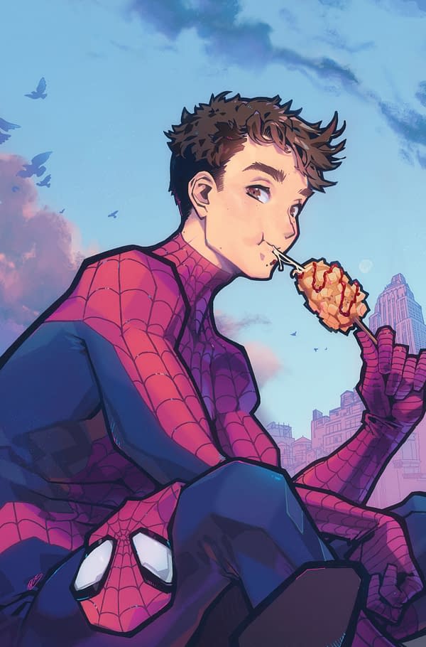 Cover image for AMAZING SPIDER-MAN #3 ROSE BESCH VIRGIN VARIANT