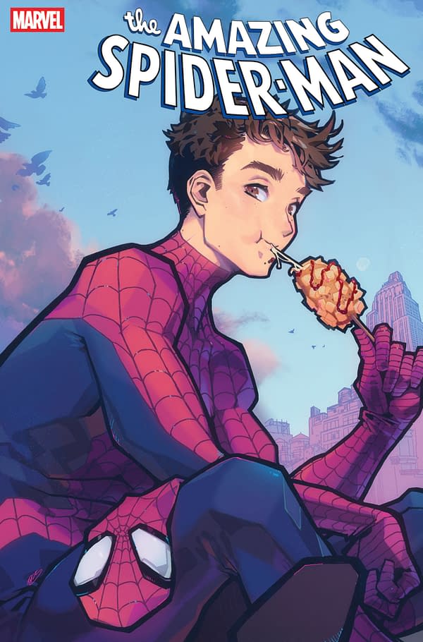 Cover image for AMAZING SPIDER-MAN #3 ROSE BESCH VARIANT