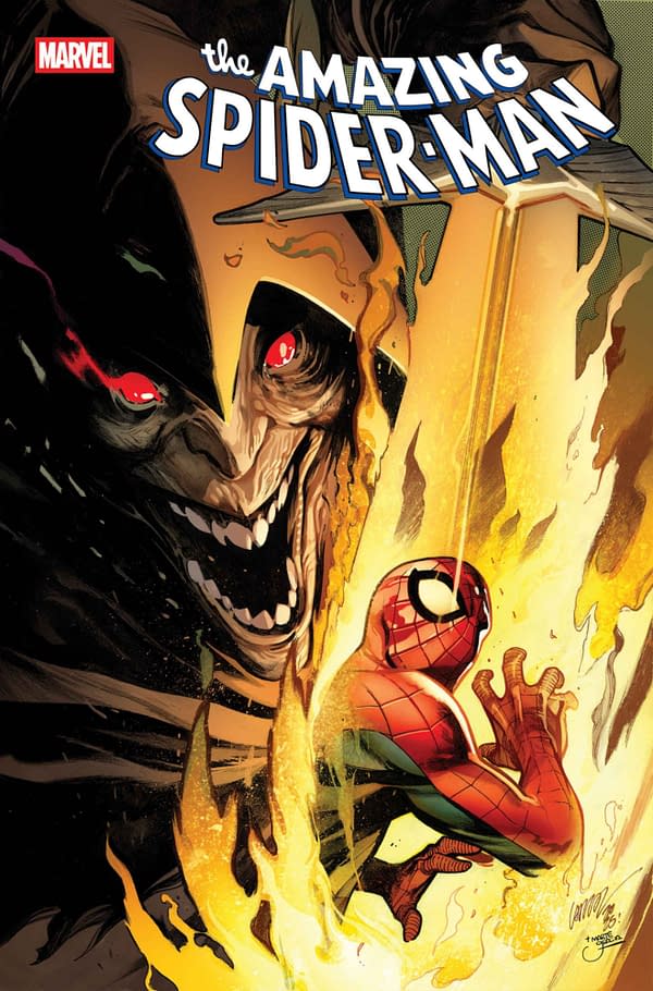 Cover image for AMAZING SPIDER-MAN #4 PEPE LARRAZ COVER